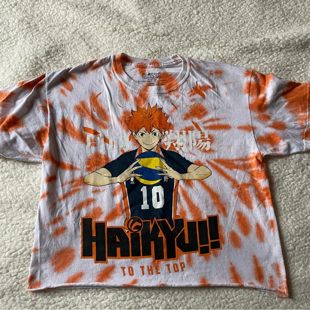 Women’s Anime Haikyu crop top T-shirt